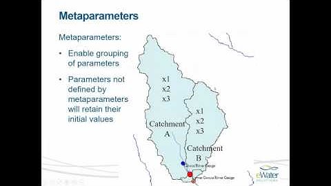 Calibration for Catchment Modelling