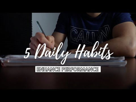 My TOP 5 STUDY HABITS For a 4.0 GPA in College!