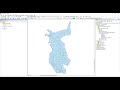 ArcGIS | Lesson (Separation of territories within the district)