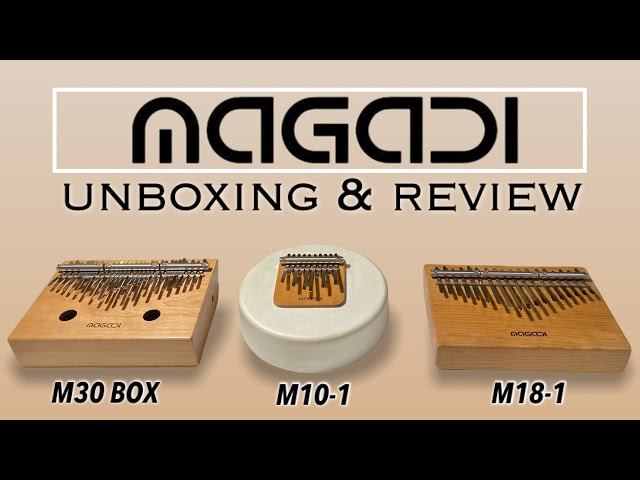 MAGADI-Kalimba original à 10 touches M10 pour adulte, instrument
