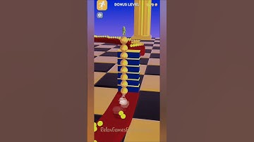 Stack Rider - Level 7, Bonus gameplay arcade running ball obstacle fun mobile game walkthrough