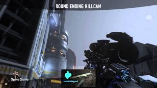 CROSS MAP SPIKE DRONE SHOT