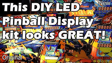 WOLFFPAC TECH LED pinball displays - Unboxing and Review - Williams System 3-6