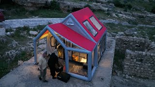 CAMPING IN AN ABANDONED HAUNTED VILLAGE