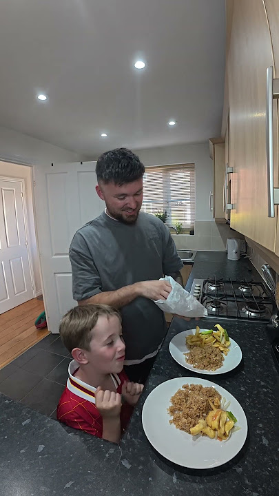 My Son ordered a HUGE Chinese Takeaway