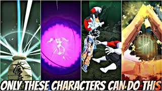 ONLY THESE CHARACTERS CAN DO THIS!! UPDATED 🔥!! IN DRAGON BALL LEGENDS