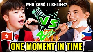 ONE MOMENT IN TIME - Jeffrey Li (HONG KONG 🇭🇰) VS. Darren Espanto (PHILIPPINES 🇵🇭) | Who is better?