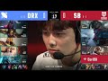 DRX vs. SB игра 1 | Неделя 1 LCK Summer 2020 | Чемпионат Кореи | DragonX vs Sandbox Gaming