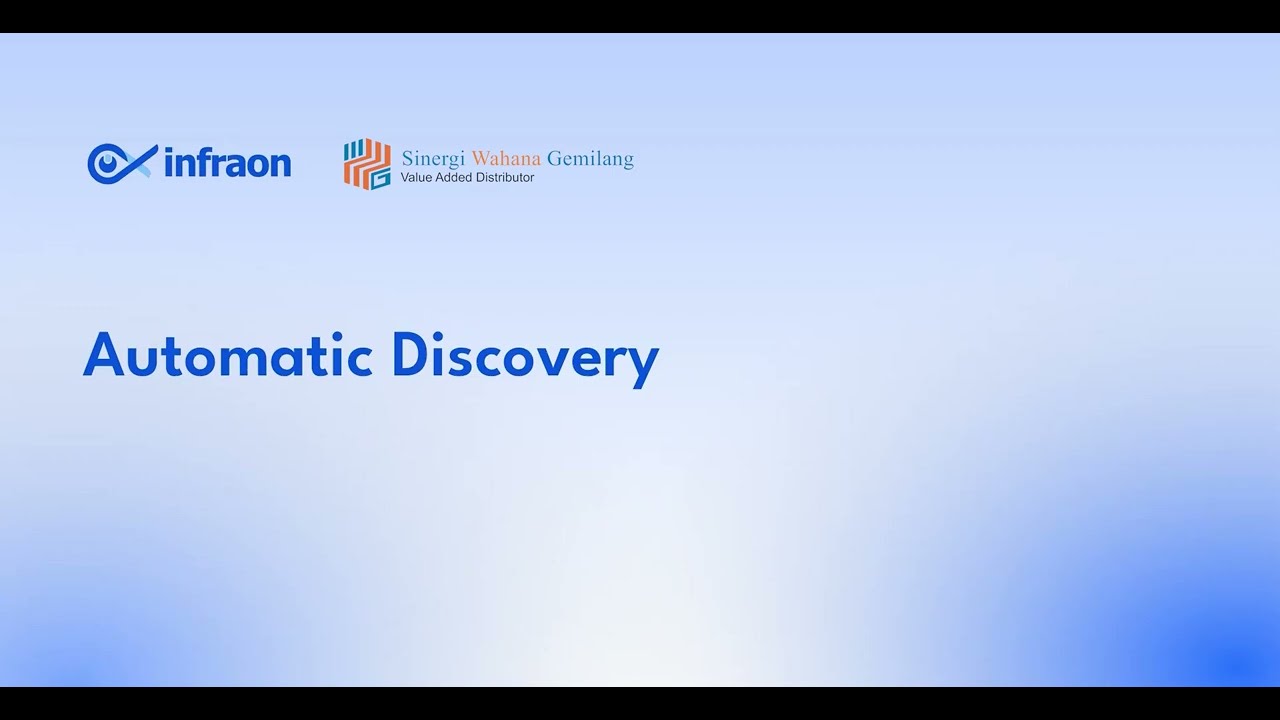 infraon automatic discovery