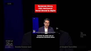Beniamin Mincu la Digi 24 #MultiversX #EGLD #Elrond