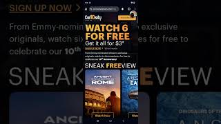 يا للهول! عروض وخصومات مميزة من Curiosity Stream! هل انتهى عصر Netflix وYouTube Premium؟!!! 😱 screenshot 2