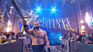 Drew McIntyre Badass Entrance with his Sword!: WWE Raw, Aug. 2, 2021