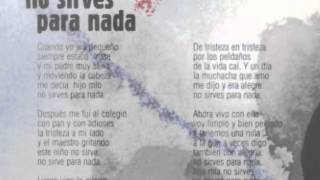 PACO IBÁÑEZ: NO SIRVES PARA NADA chords