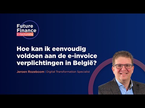Hoe kan ik eenvoudig voldoen aan de e-invoice verplichtingen in België? - video from Easy Systems