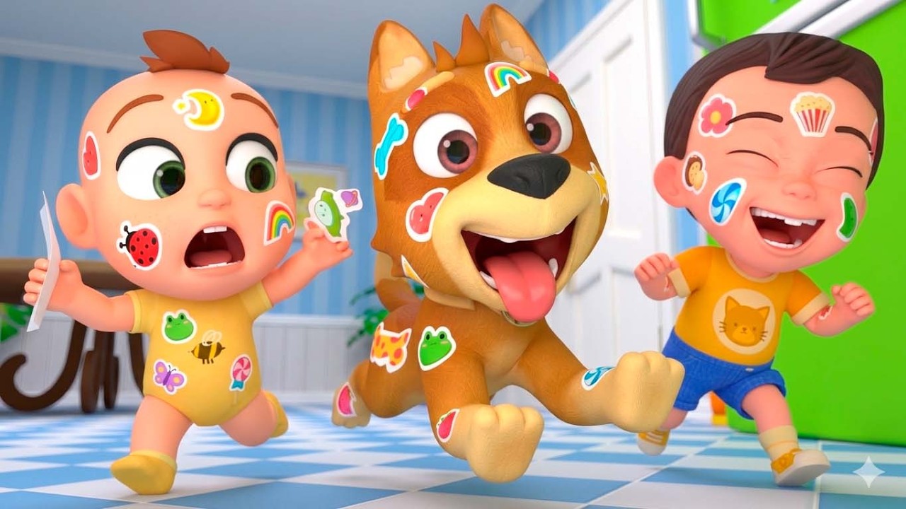 The Sticky Song for Kids + More Nursery Rhymes by Lalafun
