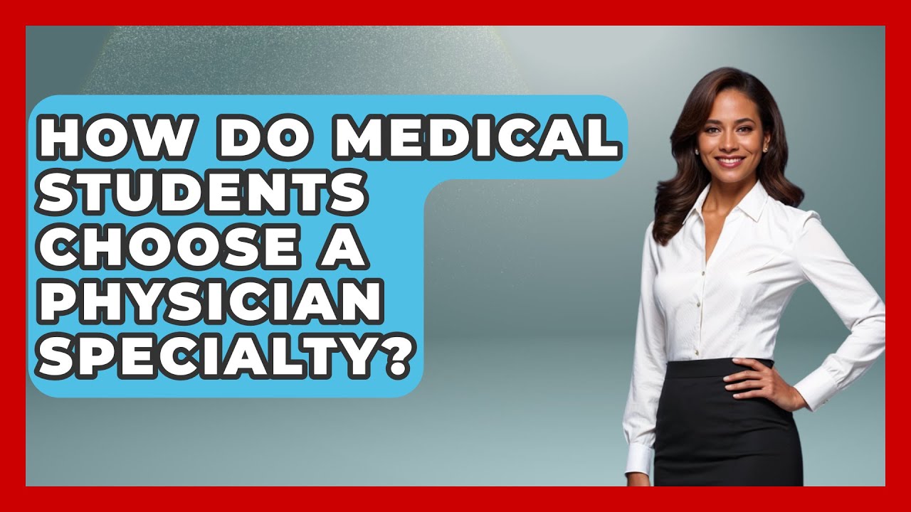 How Do Medical Students Choose a Physician Specialty? | Med School Survival Guide