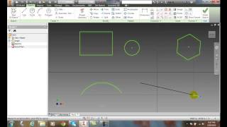 Inventor 04-13 Editing Sketched Entities By Dragging