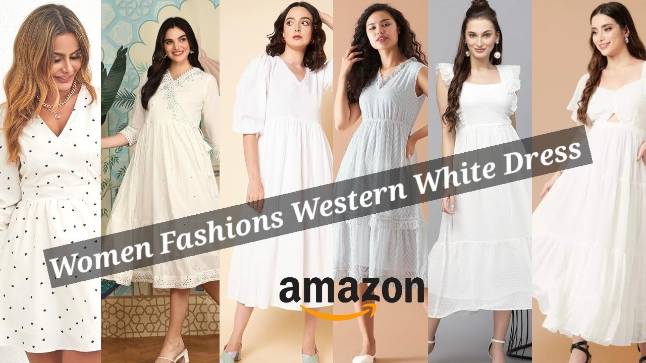 Western White dress | white dress outfits | Maxi dress Haul | Vacation Dresses|Outfits | Amazon sale
