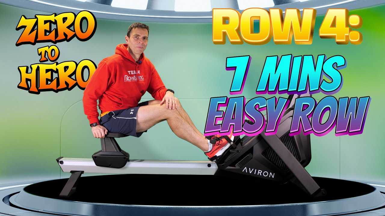 Zero to Hero Rowing Plan - Row 4:  7 Minutes Easy + Power Stroke Workout