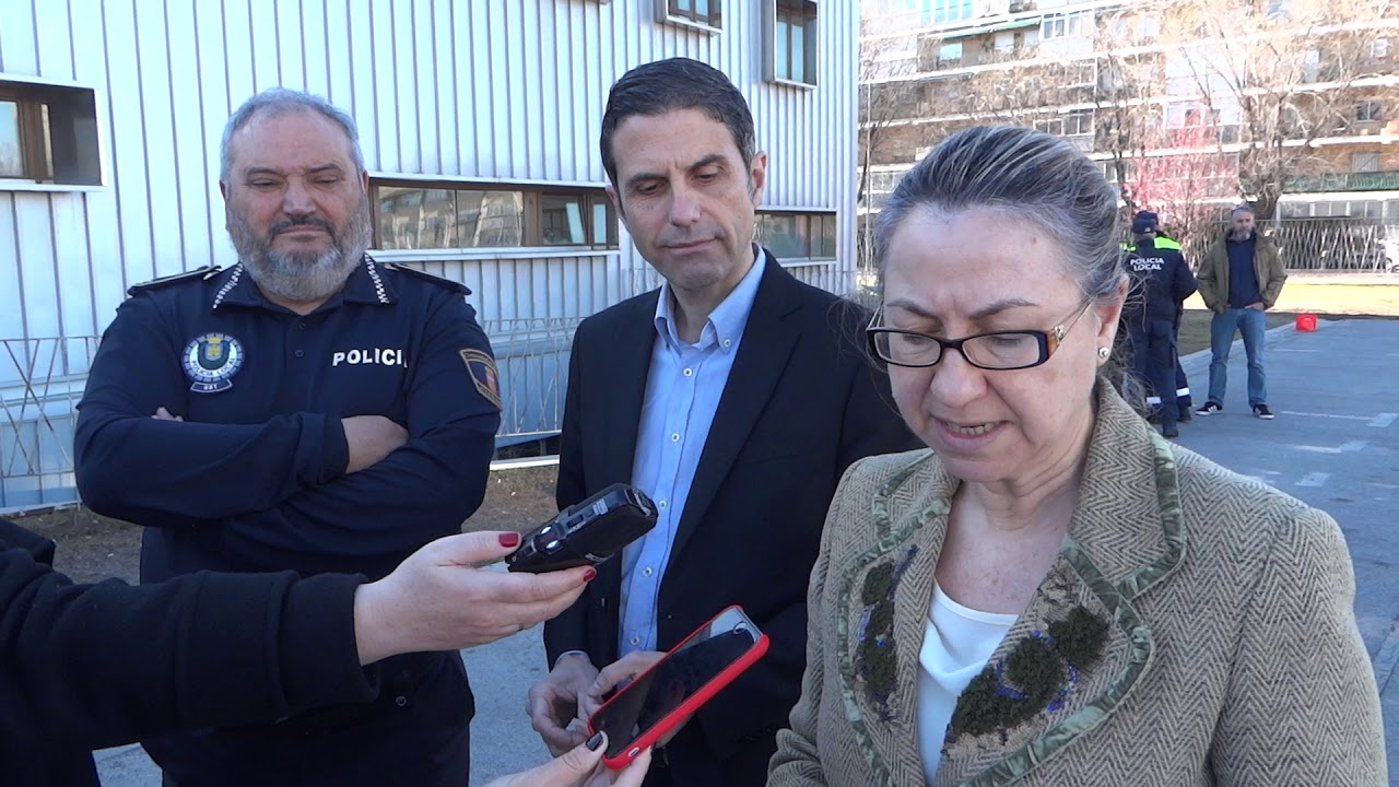 Presentación del nuevo material de la Policía Local de Alcalá de Henares