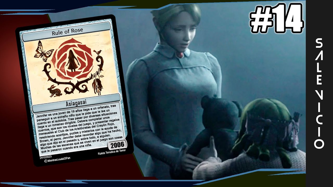 Rule of Roses (Ps2) 🌹 OSCURIDAD EN EL DIRIGIBLE ⚡ El Secreto de Amanda en la Azotea 😱 Let's Play #14