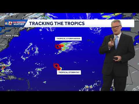 Tracking two tropical storms in the Atlantic | Latest views and potential impact