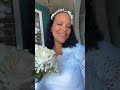The Bride 🔔👰🏽‍♀️🌸🌺 #loudegangemom #married #bride