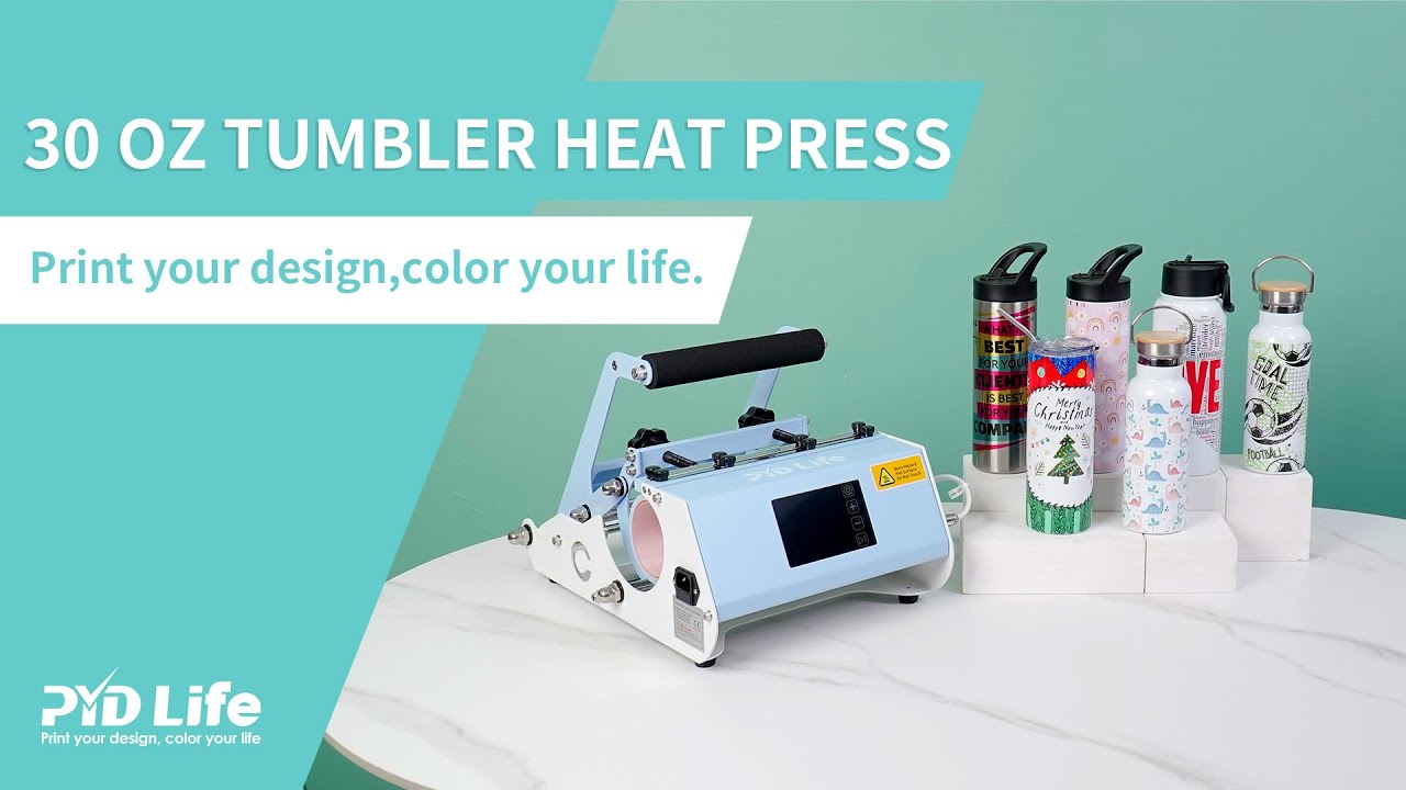 Save＄90]Amazing box D-Tumbler Heat Press Machine + Sublimation