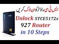 Unlock Stc Wifi Router E5172s 927 In 10 Steps unlock router