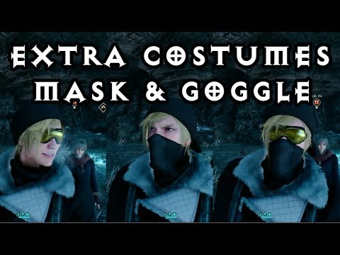 Video: Final Fantasy 15 Episode Prompto - Oblačila Za Nove Kostume Mask In Goggle