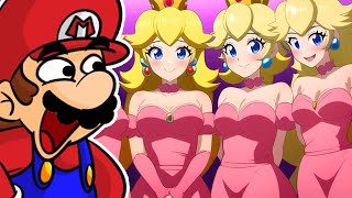 Peachs Identical Siblings - Mario Reacts