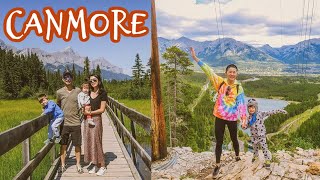 Grassi Lakes Trail   Policeman's Creek | Canmore Vlog