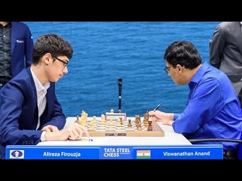 Tata Steel Masters: Viswanathan Anand beats Alireza Firouzja