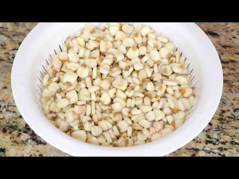 HOW TO PREPARE THE PERFECT  HOMINY/CORN FROM SCRATCH  FOR POZOLE OR MENUDO  IN THE INSTANT POT