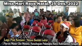 Video thumbnail of "Lagu Natal : Yesus Sudah Lahir (Gaya Ja'i - Flores) Cipt. Sirilus Wali!"