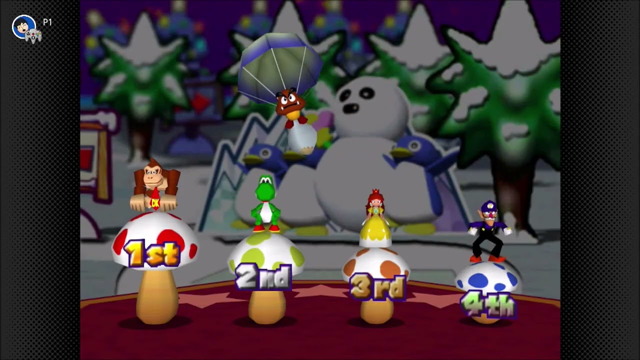 Mario Party 3 - Chilly Waters Full Playthrough
