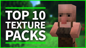 Minecraft PE - TOP 10 BEST TEXTURE PACKS 2018 - MCPE 1.4 / 1.2