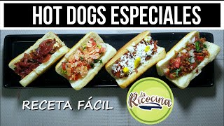 HOT DOGS RECETAS DIFERENTES | LA RICOCINA
