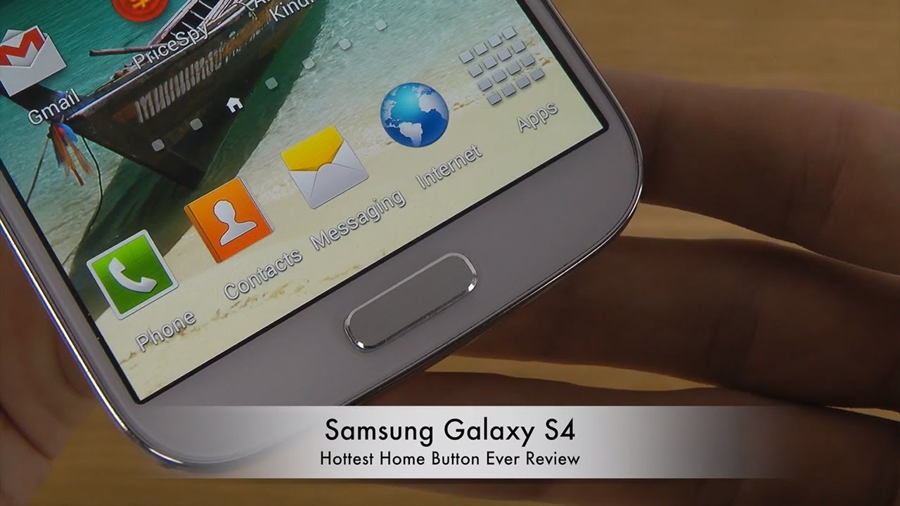 Hottest Samsung Galaxy S4 Home Button Ever Review YouTube