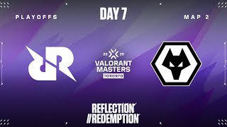 RRQ vs. WOL— VALORANT Masters Toronto — PLAYOFFS - Map 02
