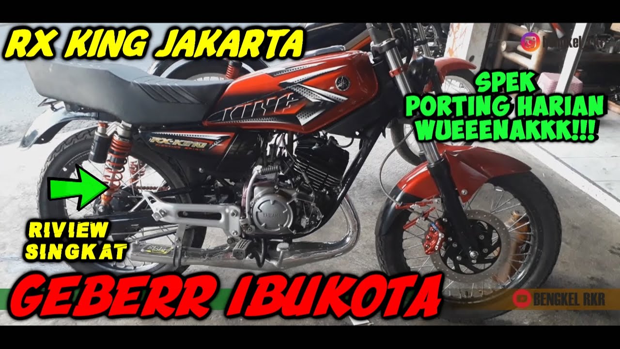 Motor Rx King Idaman Milik RKR 01 Lihat Pasti Senang Bikin Ngilerr By BENGKEL RKR