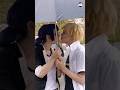 ARE ADRIEN AND MARINETTE ABOUT TO KISS RN?!? 👀🙈 Miraculous Ladybug Cosplay #shorts