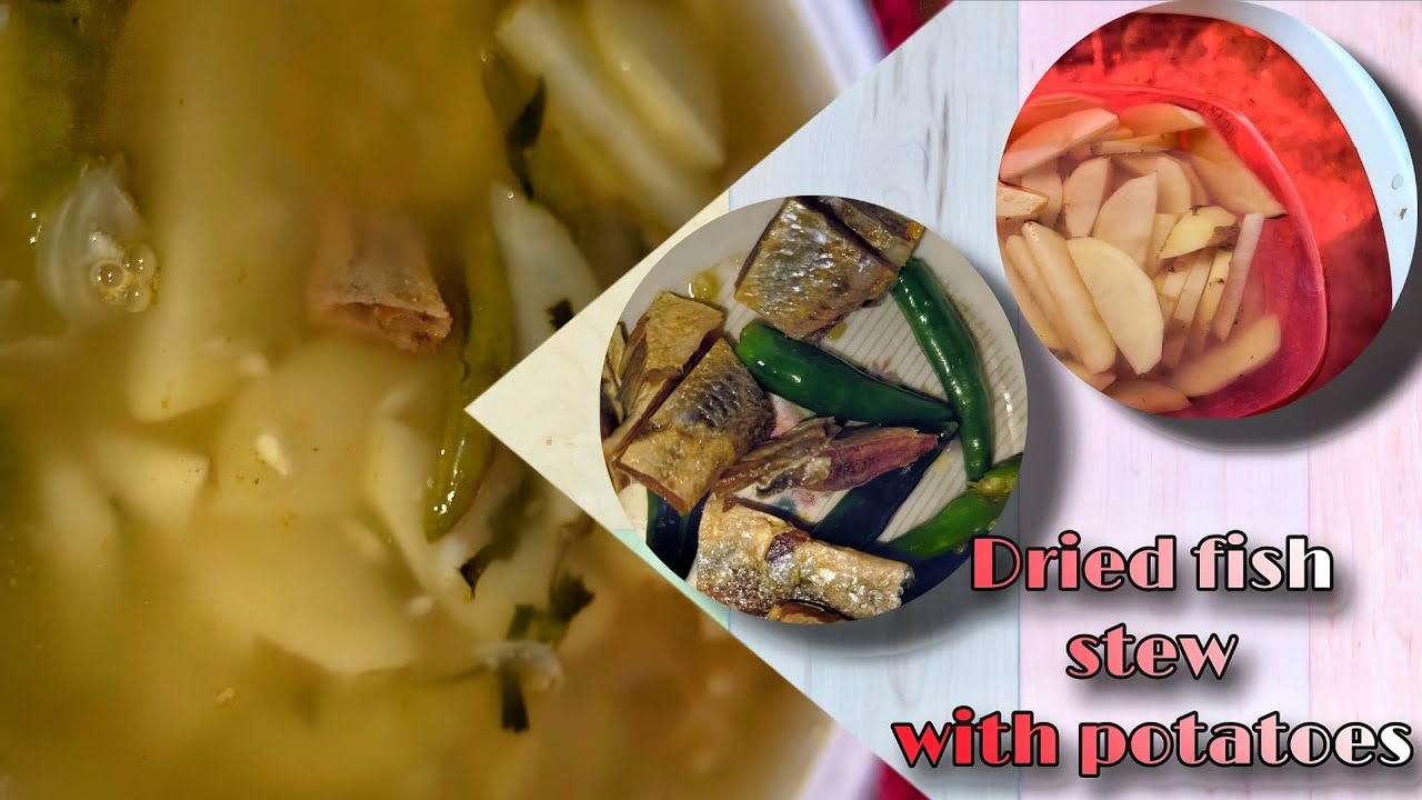 Delicious Dried Fish Stew with Potatoes | Simple & Flavorful Homestyle Dried Fish & Potato Curry🍲