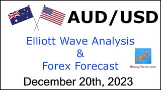 AUD USD Elliott Wave Analysis | Forex Forecast | December 20, 2023 | AUDUSD Analysis Today