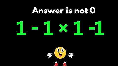 De meeste mensen beantwoorden deze simpele wiskundevraag fout! | Misschien kan 1 op de 10 mensen ...