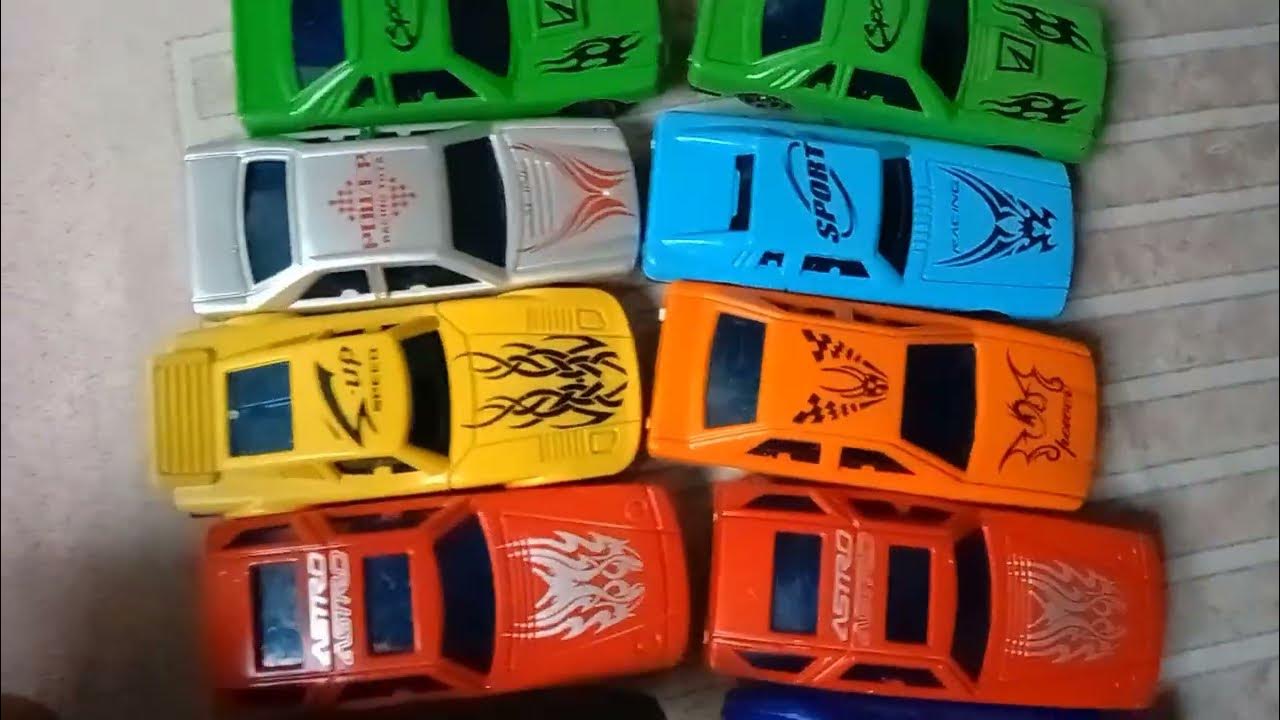 Unboxing of set of 10 cars toy Toys review YouTube