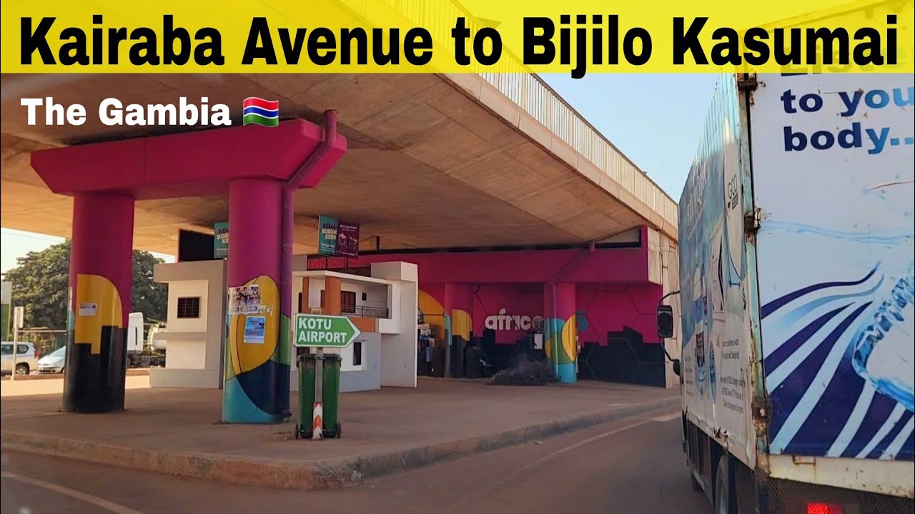 Kairaba Avenue to Bijilo Kasumai Roundabout Gambia Drive OIC Road 2026 Update Kotu Kololi  Senegambi