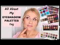 THE EYESHADOW PALETTE TAG | ALL ABOUT MY EYESHADOW PALETTES