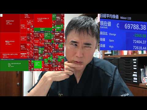 【日経平均急落】今、日本の半導体関連株は買いなのか？【AIバブル？】