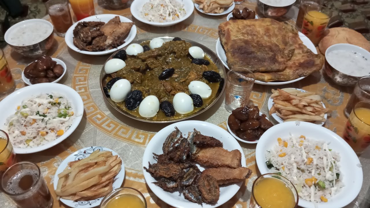 يومي في رمضان 🌙 | تحضير فطور شهي بطبق رئيسي: لدنادن بالبرقوق 😍🍲